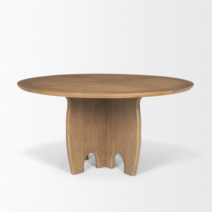 Sonomi Wooden Round Dining Table