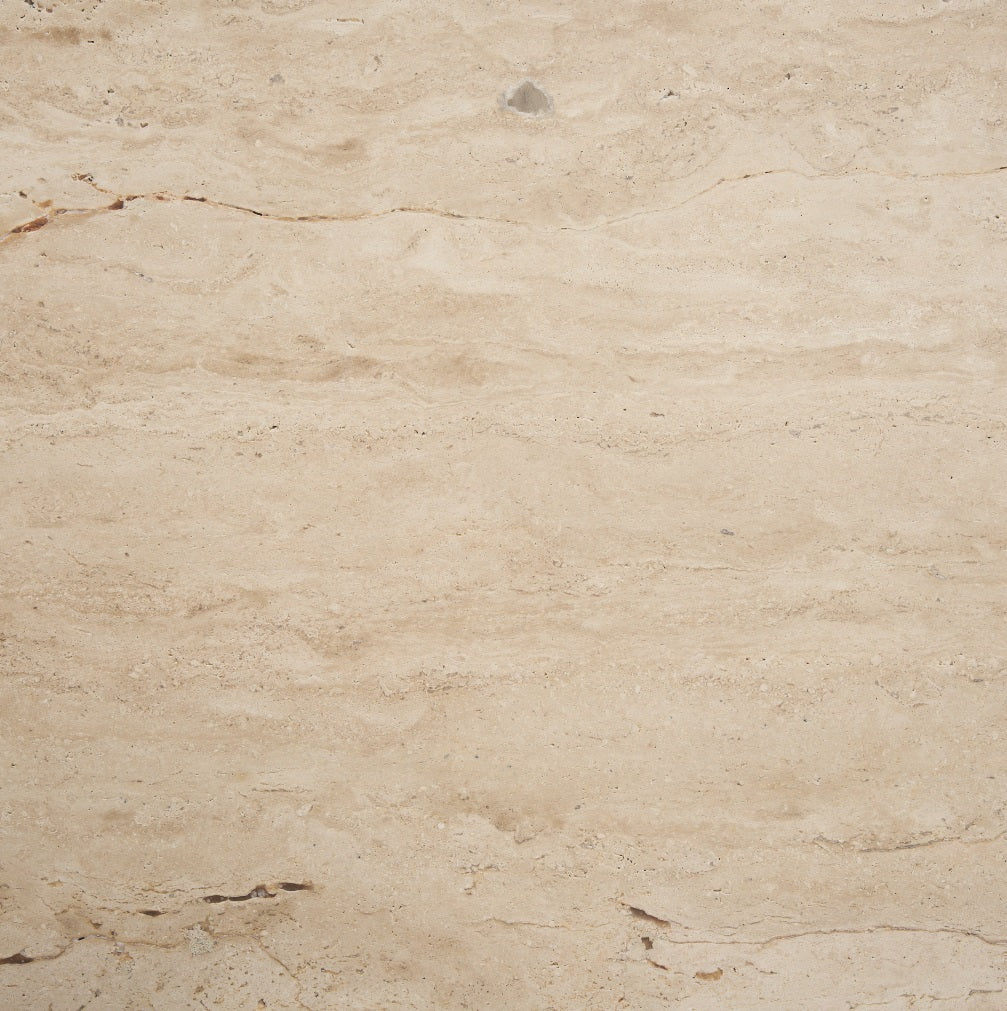 Syona Travertine Top Oval Coffee Table