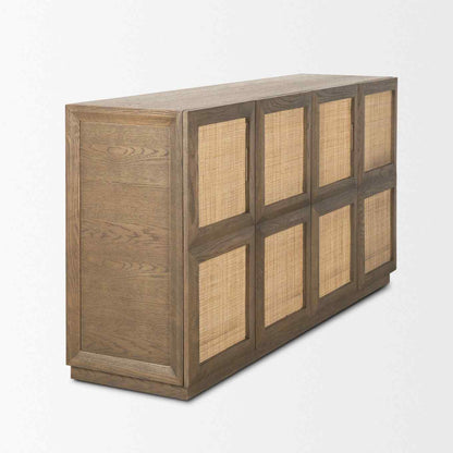 Sina Four Doors Wood Sideboard