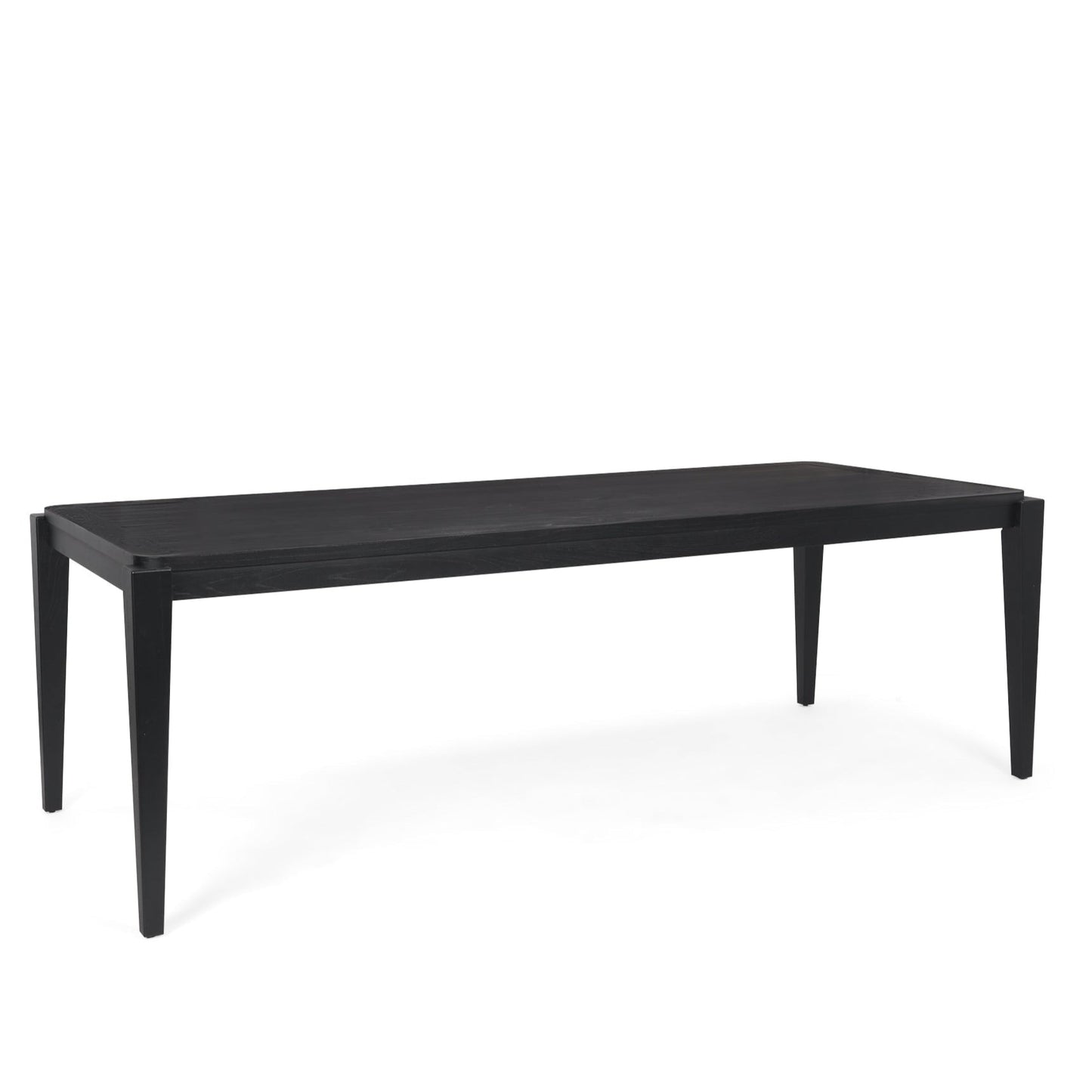 Teva Wooden Black Dining Table
