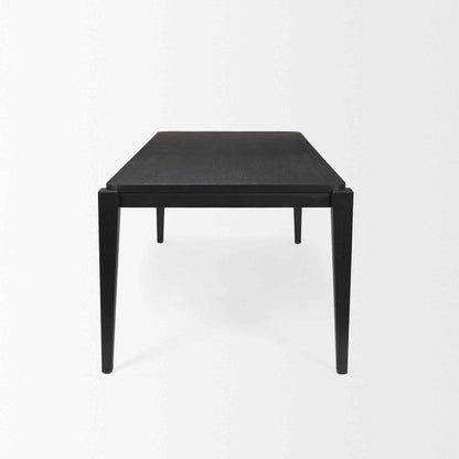 Teva Wooden Black Dining Table