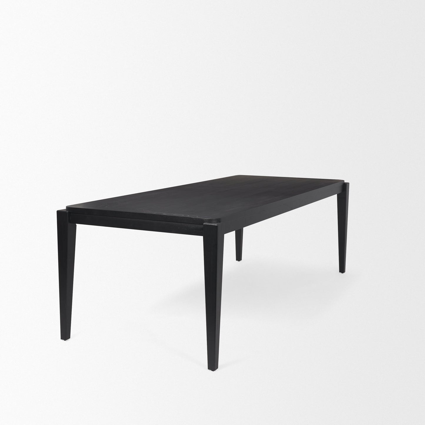 Teva Wooden Black Dining Table