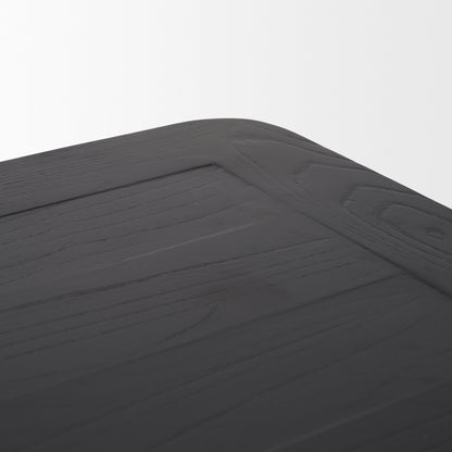 Teva Wooden Black Dining Table