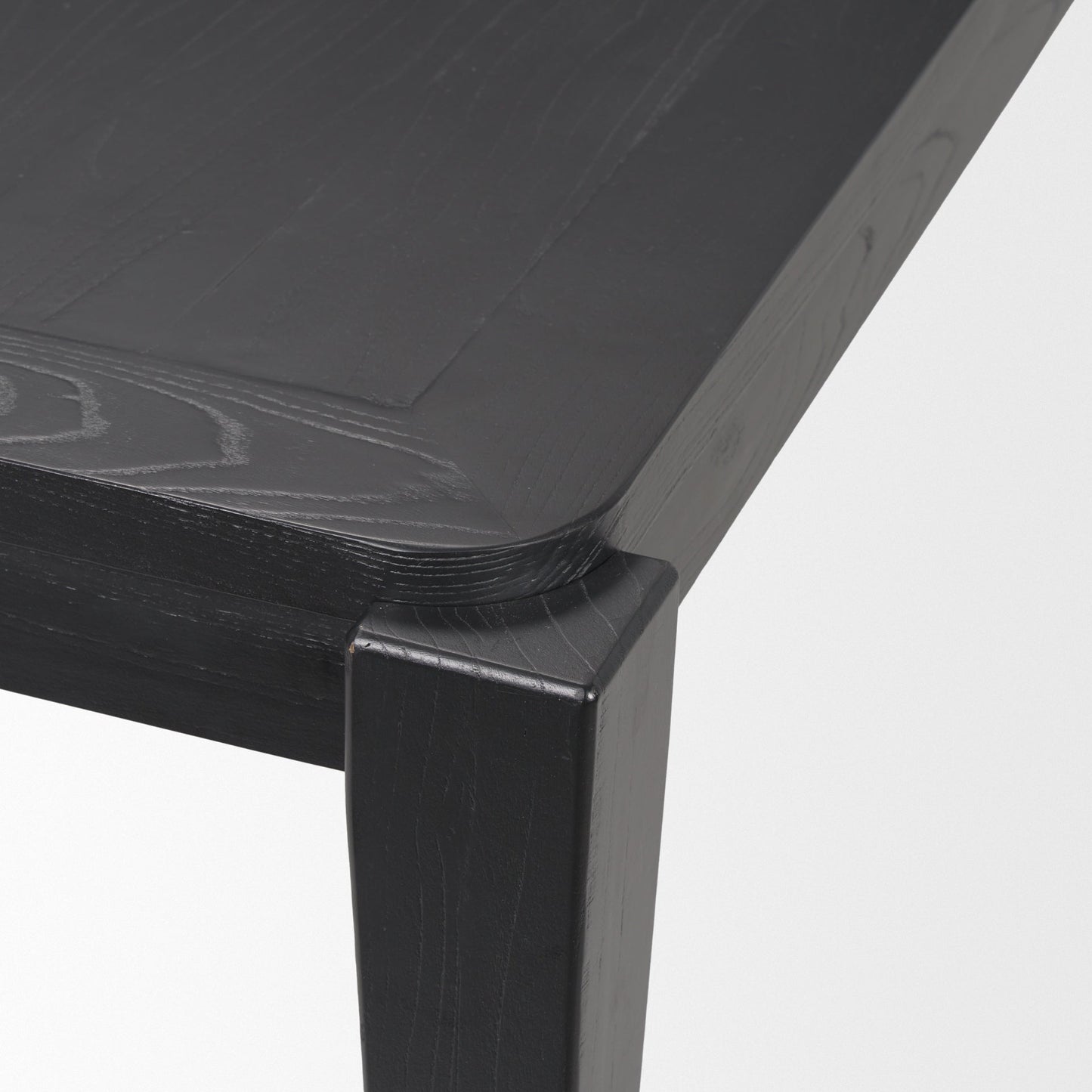 Teva Wooden Black Dining Table