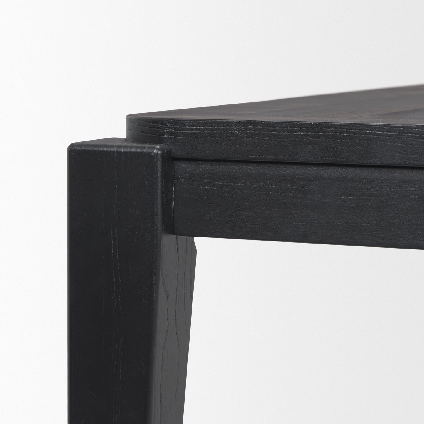 Teva Wooden Black Dining Table