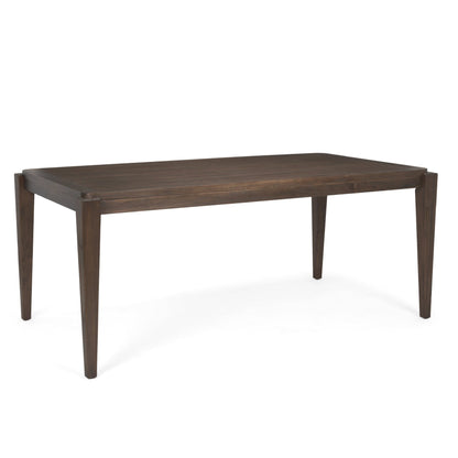 Mercana Teva Wood Rectangular Dining Table