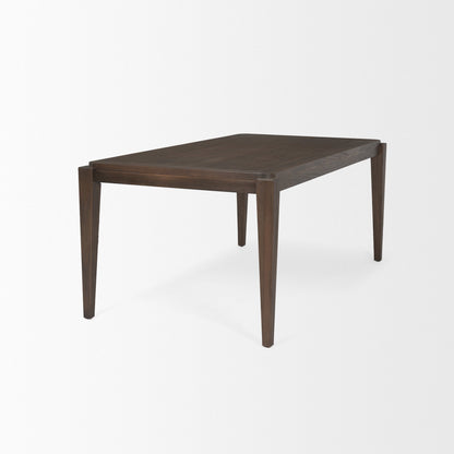 Mercana Teva Wood Rectangular Dining Table