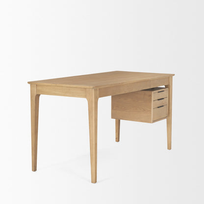 Tino Four Drawers Wood Desk