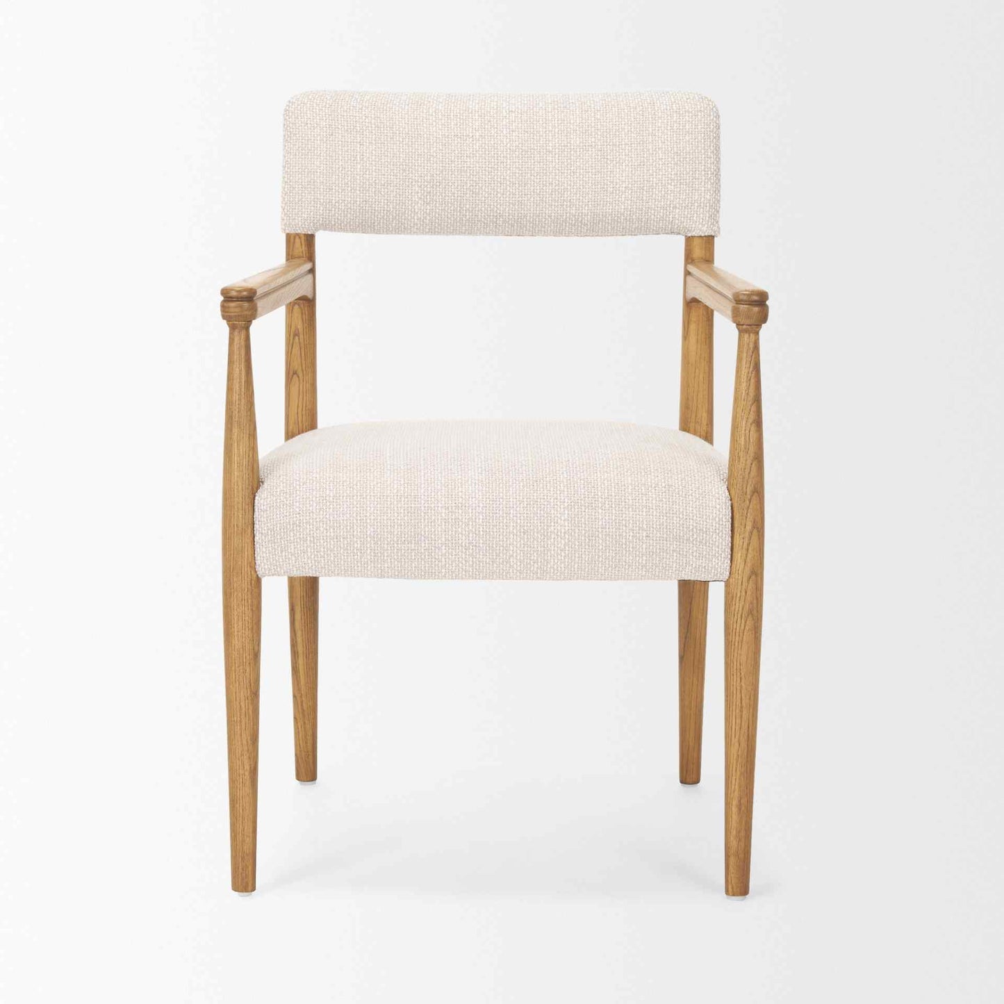 Mercana Toni Chestnut Leather Dining Chair (Set of 2)