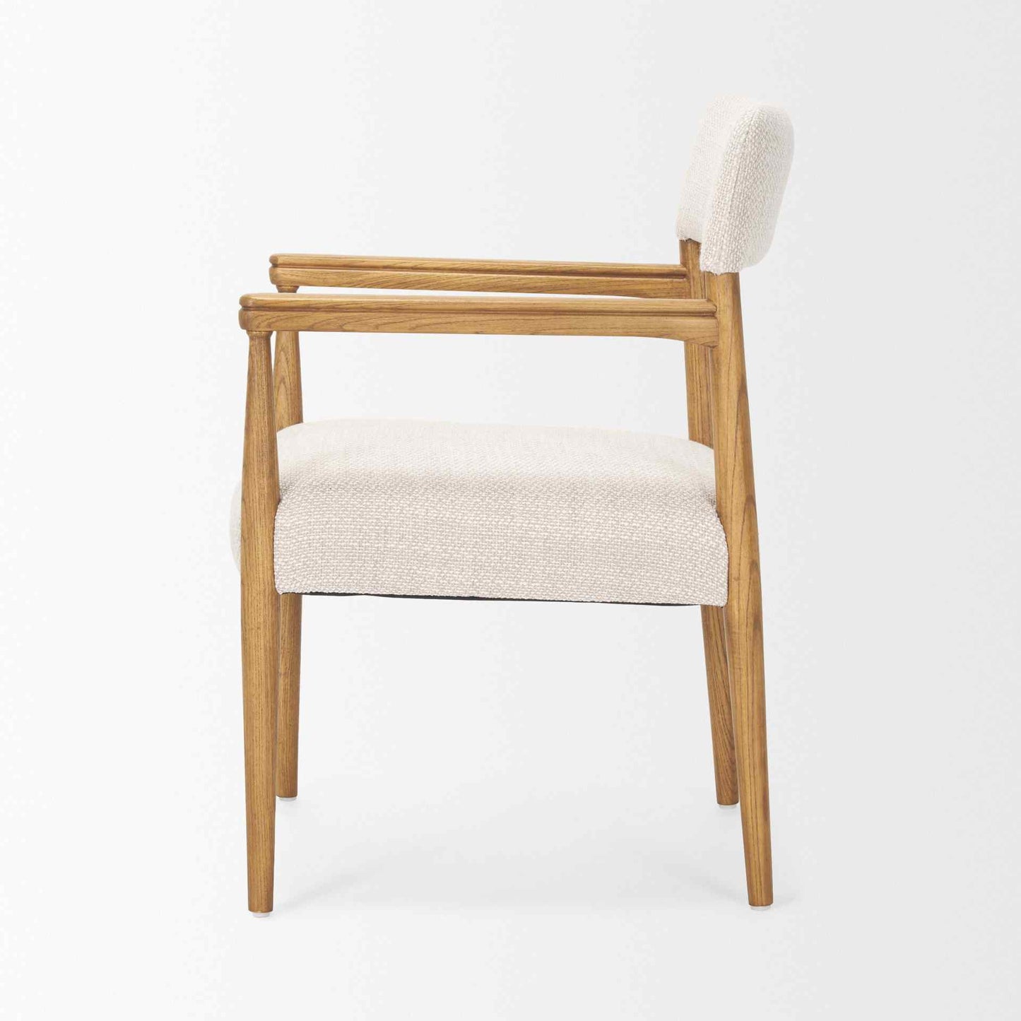 Mercana Toni Chestnut Leather Dining Chair (Set of 2)
