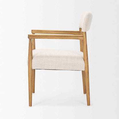 Mercana Toni Chestnut Leather Dining Chair (Set of 2)