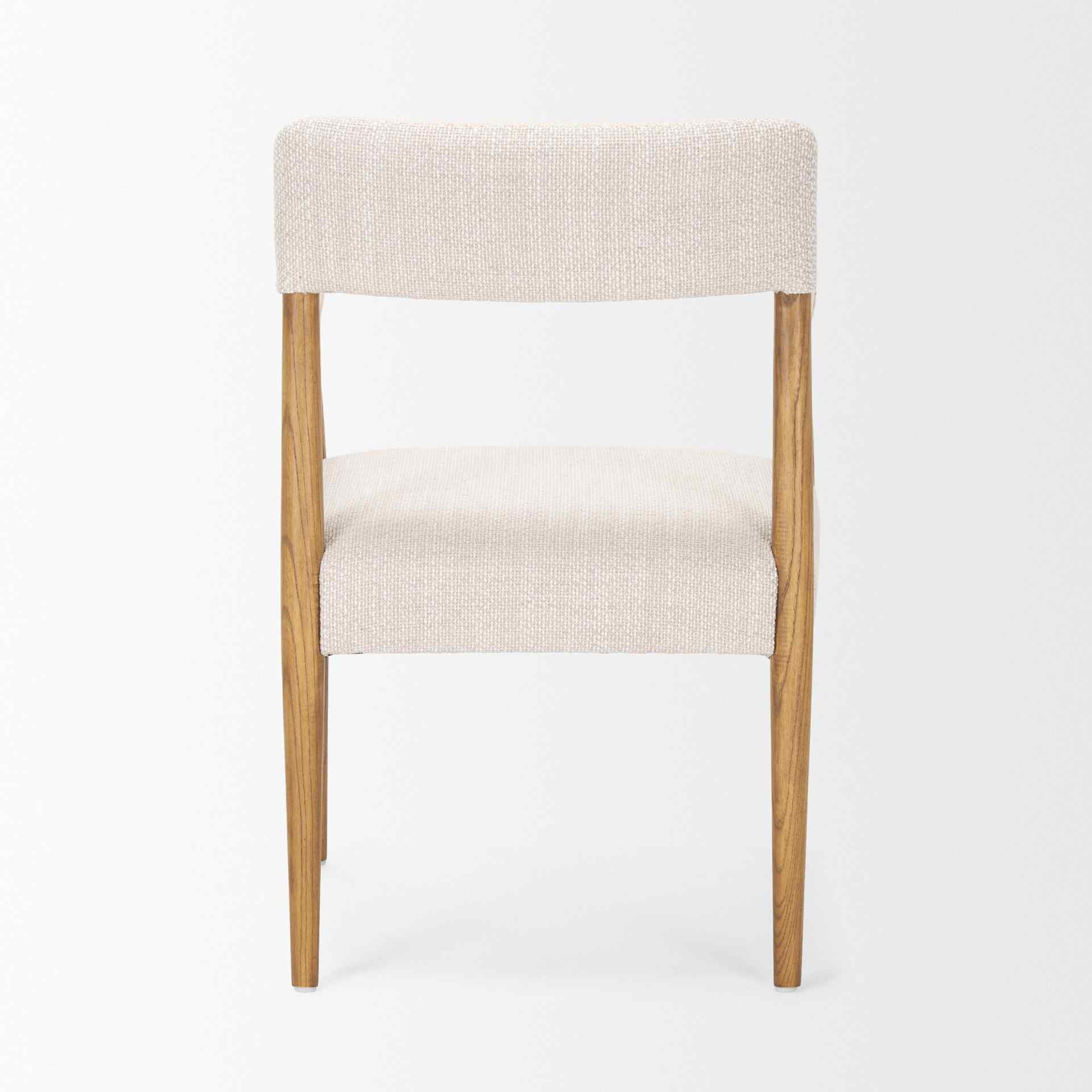 Mercana Toni Chestnut Leather Dining Chair (Set of 2)