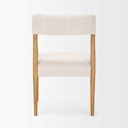 Mercana Toni Chestnut Leather Dining Chair (Set of 2)