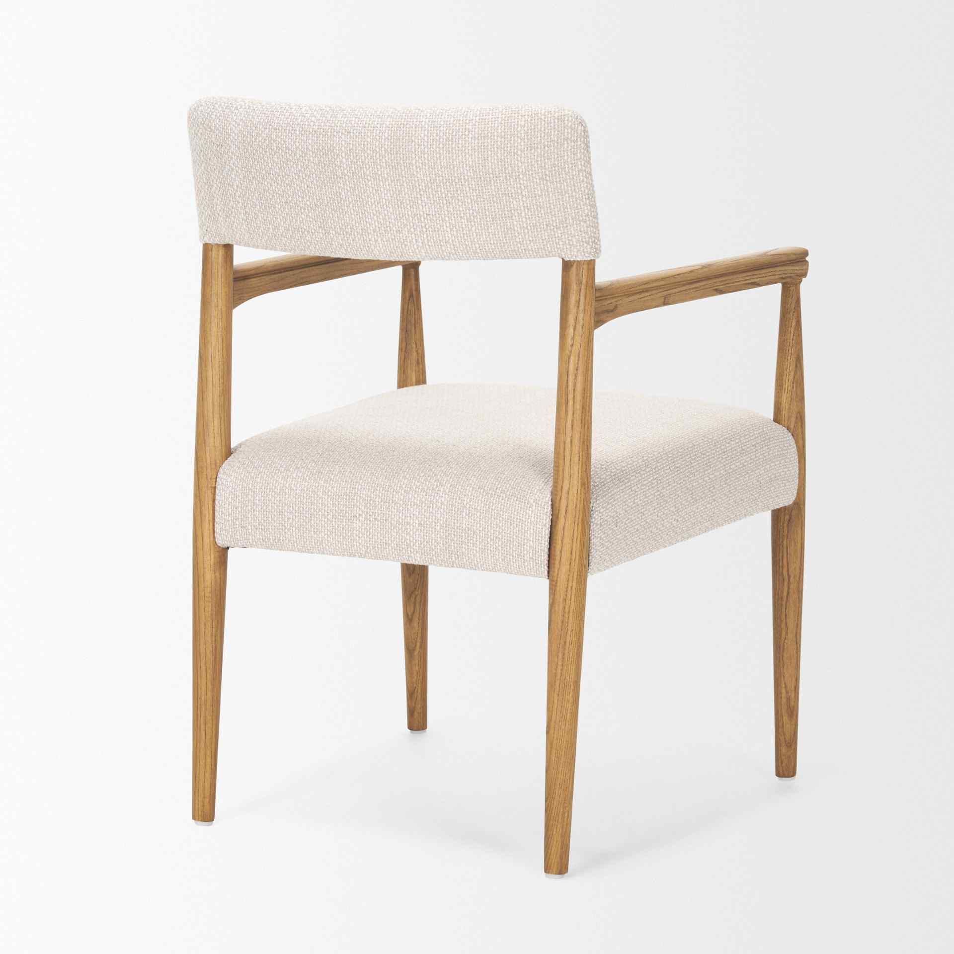 Mercana Toni Chestnut Leather Dining Chair (Set of 2)