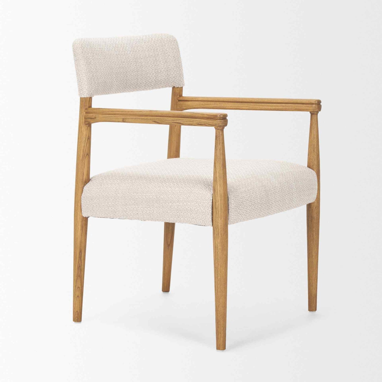 Mercana Toni Chestnut Leather Dining Chair (Set of 2)
