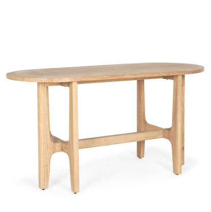 Taylin Light Brown Solid Wood Desk