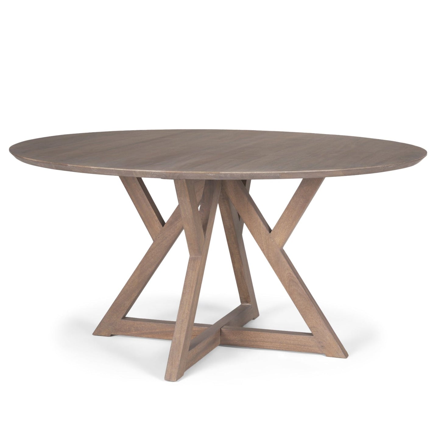 Mercana Jennings Light Brown Wood Dining Table