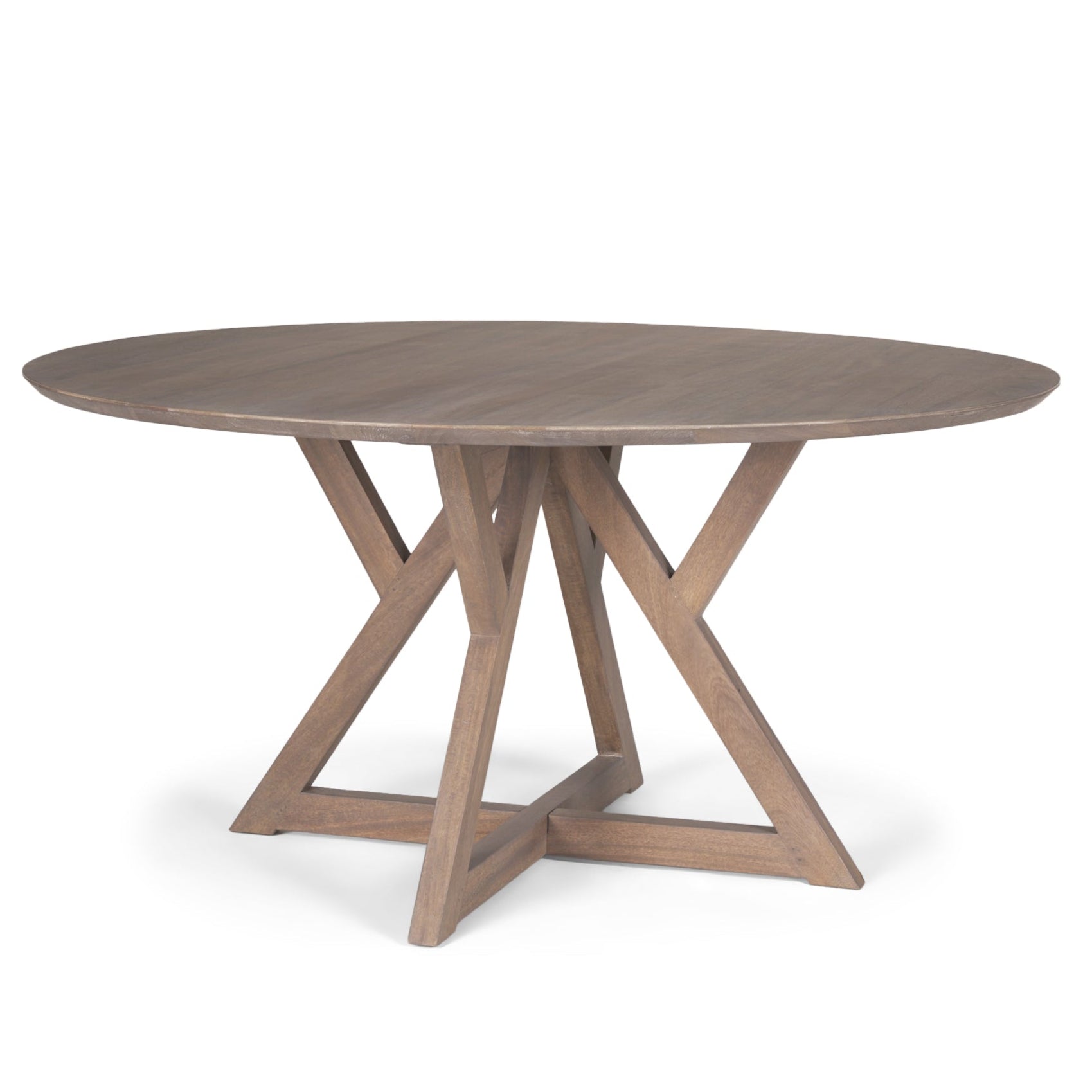 Mercana Jennings Light Brown Wood Dining Table