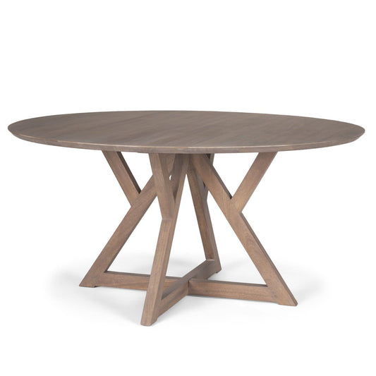 Mercana Jennings Light Brown Wood Dining Table