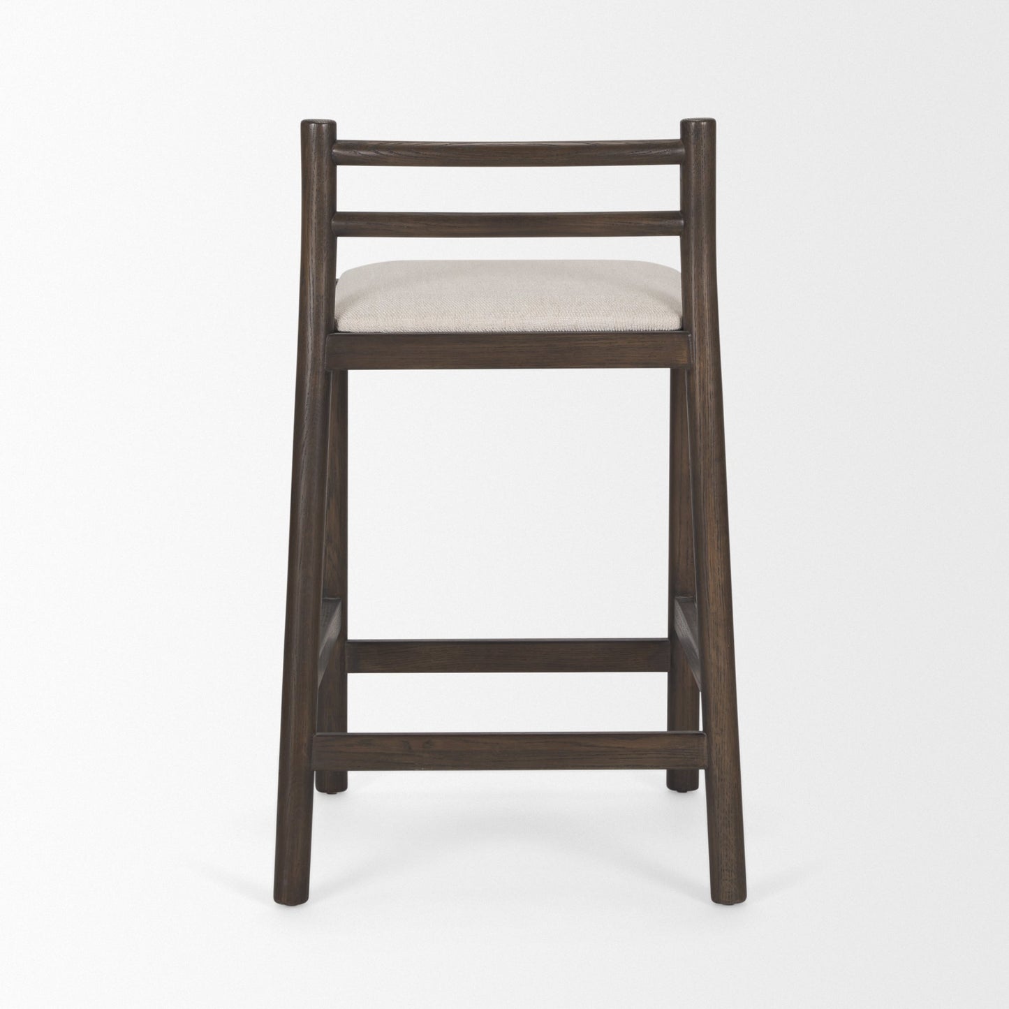 Mercana Sam Cream Fabric Counter Stool