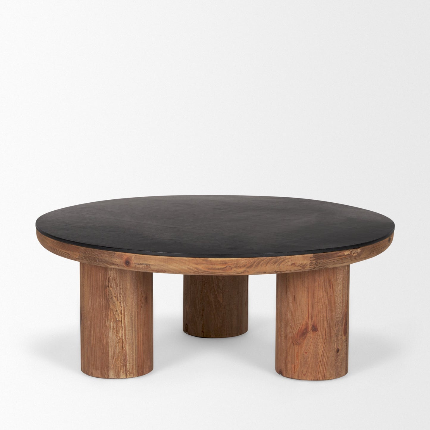 Tucson Natural Wooden Round Coffee Table