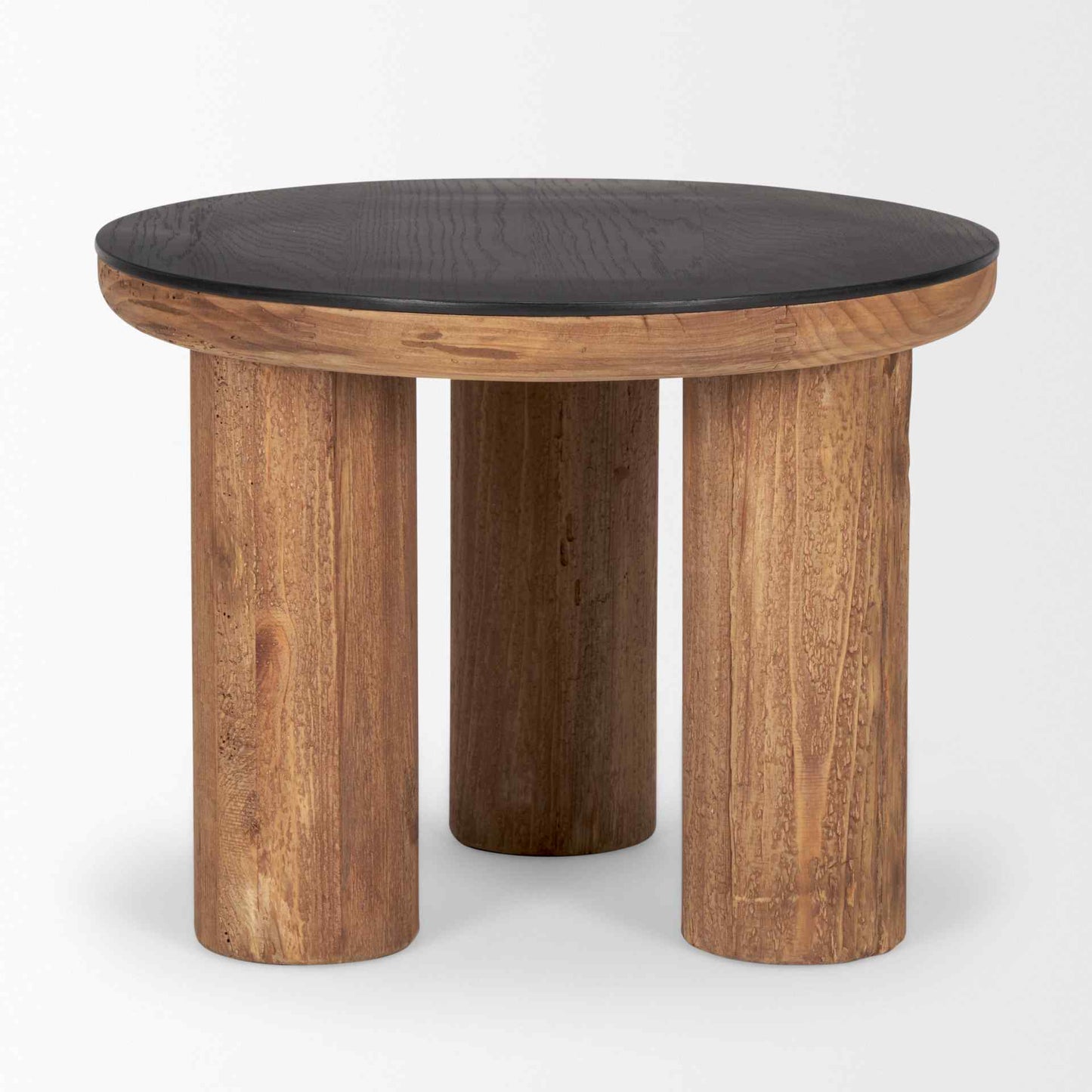 Mercana Tucson Natural Wooden Round Side Table