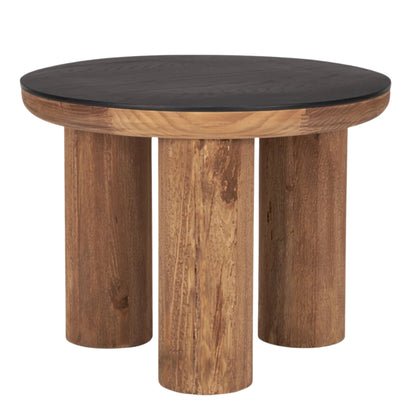 Mercana Tucson Natural Wooden Round Side Table