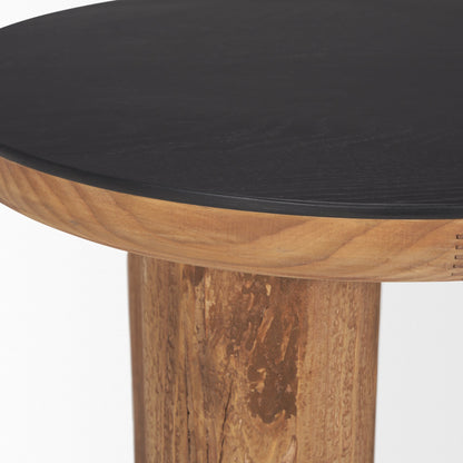 Mercana Tucson Natural Wooden Round Side Table