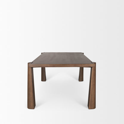 Mercana Tammar Wooden Rectangular Dining Table