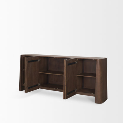 Tammar Four Doors Wood Sideboard