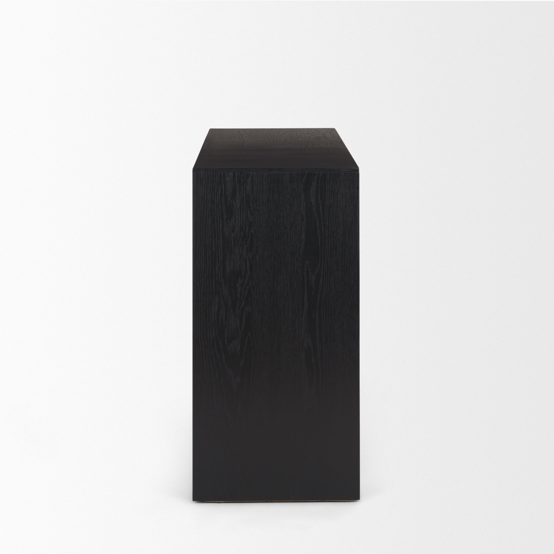 Mercana Tabor Natural Wooden Waterfall Console Table