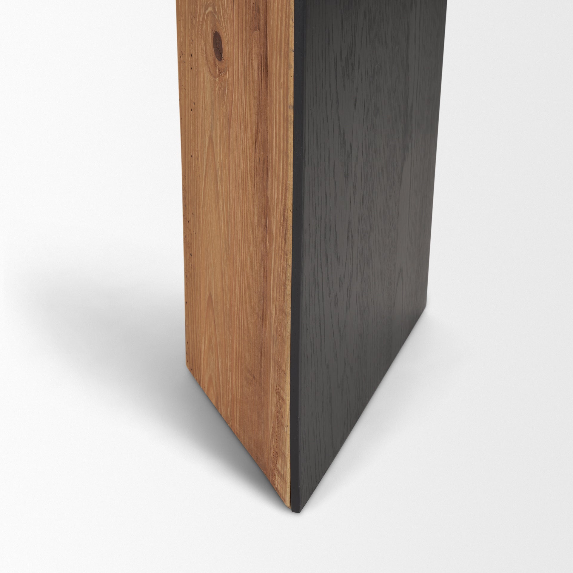 Mercana Tabor Natural Wooden Waterfall Console Table