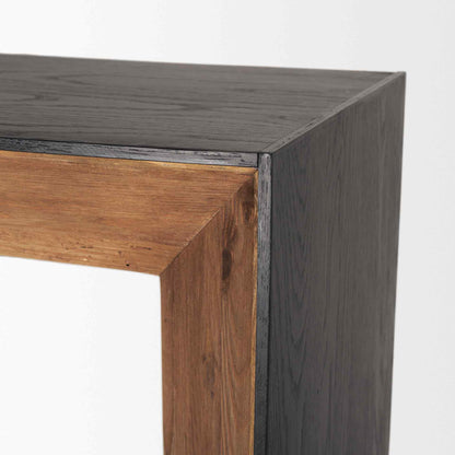 Tabor Natural Wooden Modern Etagere