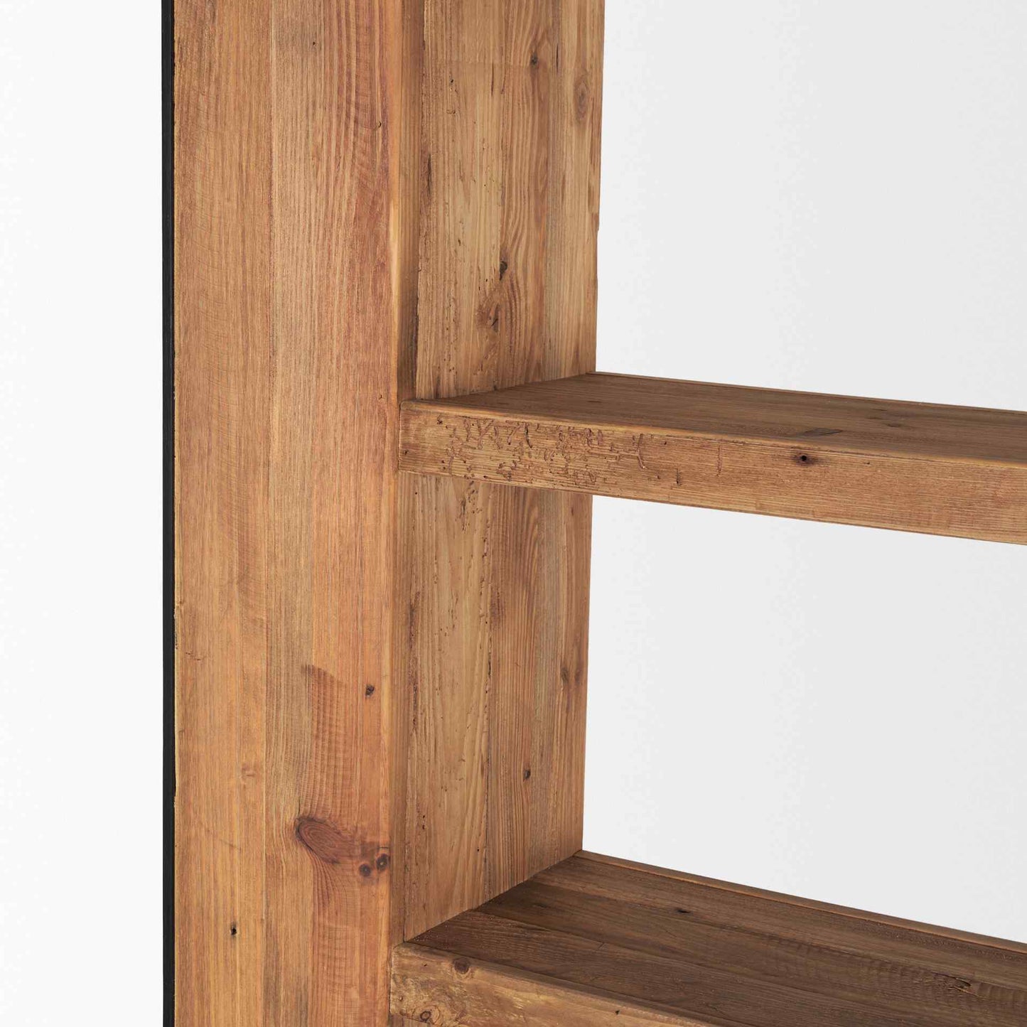 Tabor Natural Wooden Modern Etagere