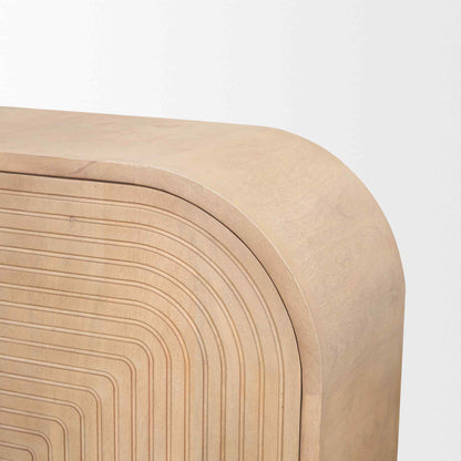 Sorina Light Brown Wood Sideboard