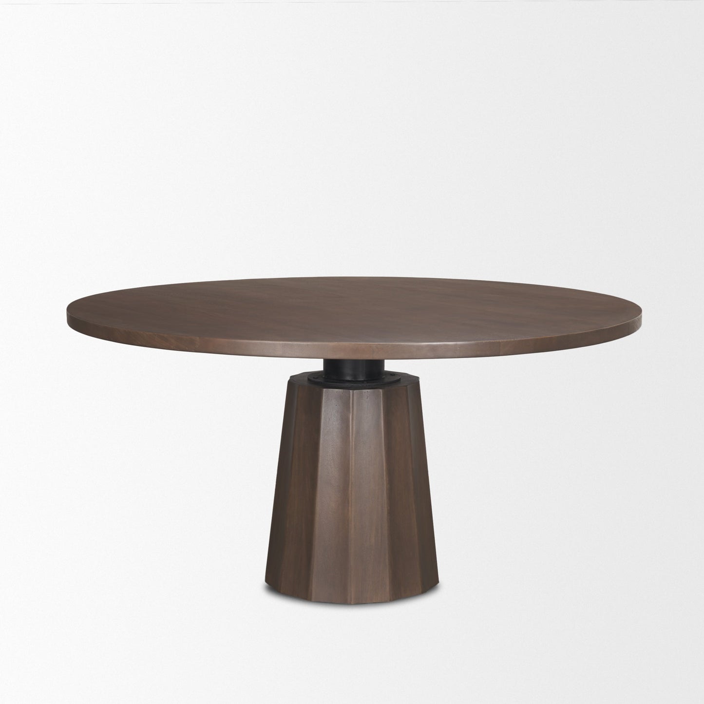 Mercana Swanson Wooden Round Pedestal Dining Table