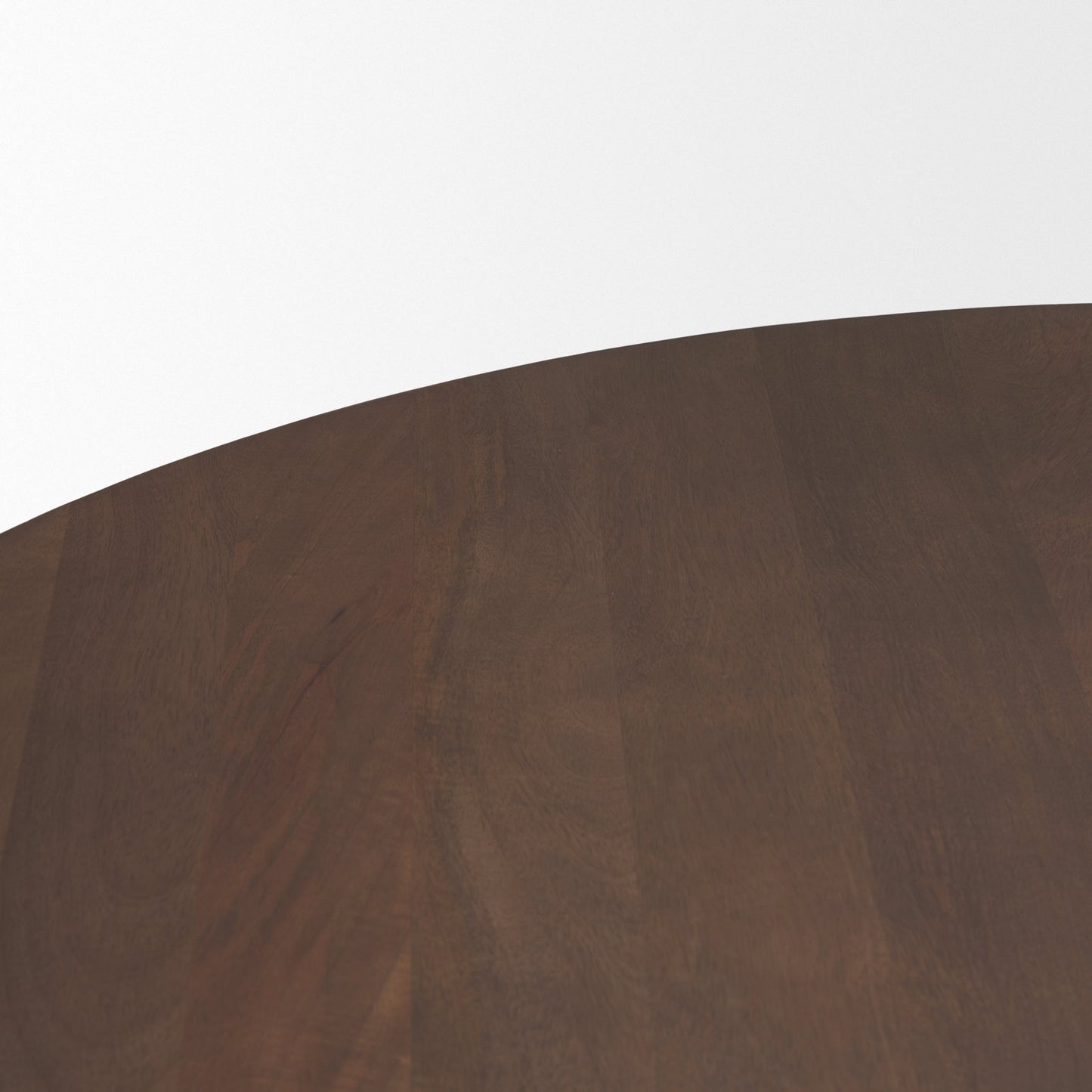 Mercana Swanson Wooden Round Pedestal Dining Table