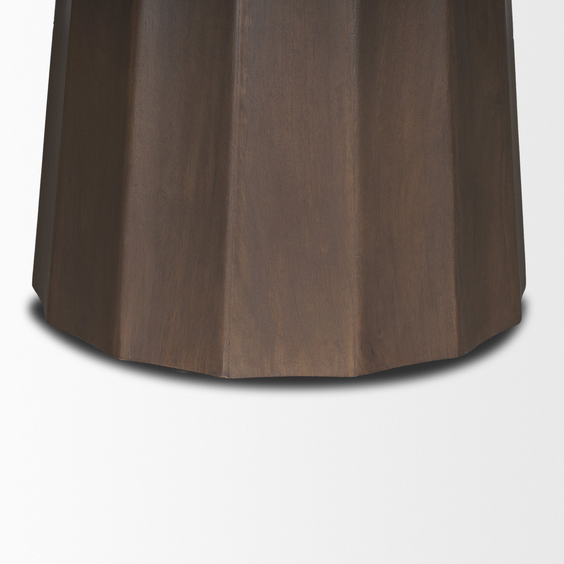 Mercana Swanson Wooden Round Pedestal Dining Table