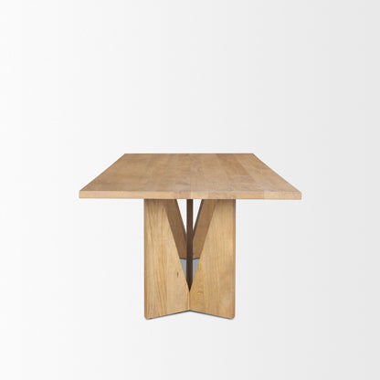 Mercana Tarro Wooden Rectangular Dining Table