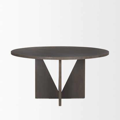 Mercana Tarro Wooden Round Dining Table