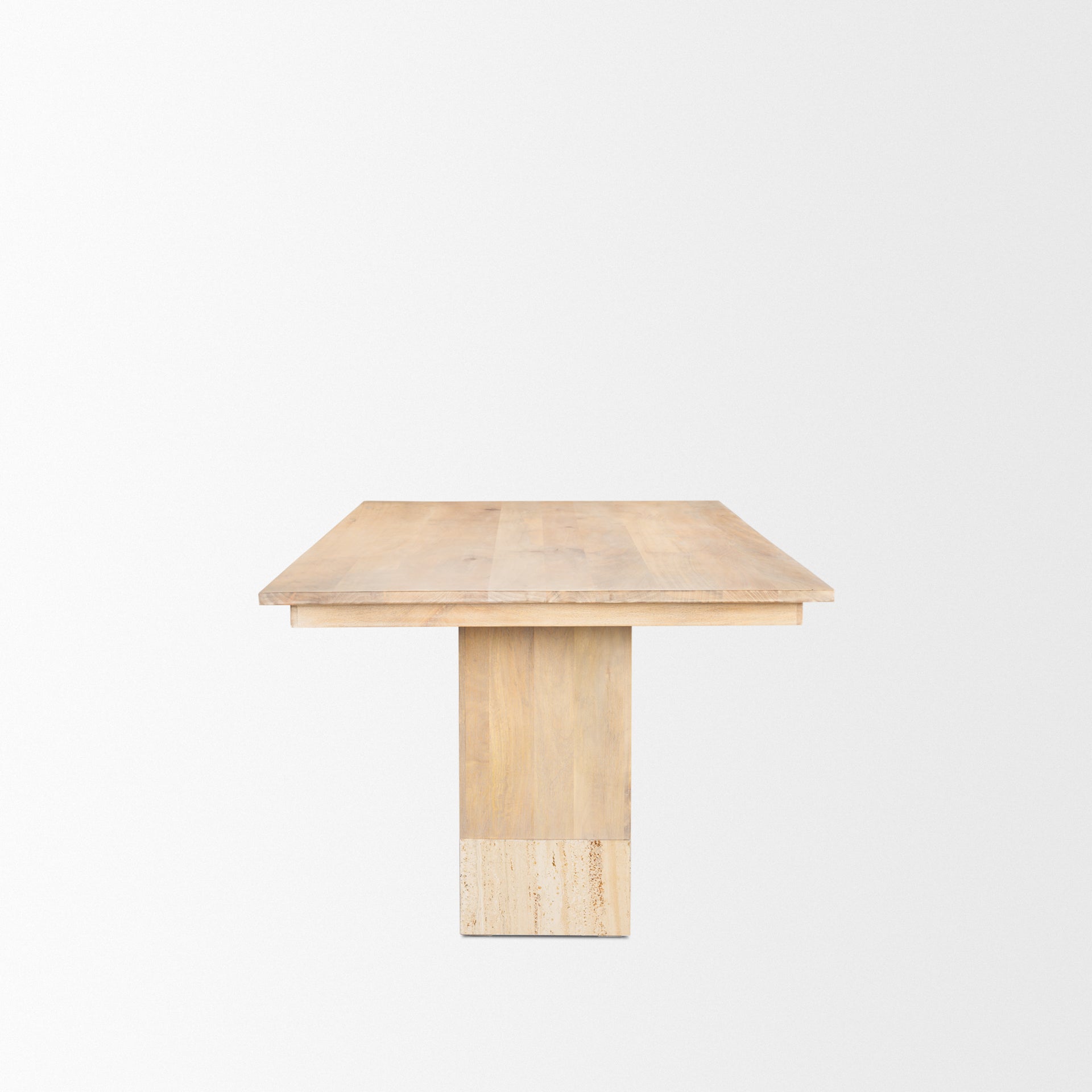 Mercana Shivon Wooden Rectangular Dining Table