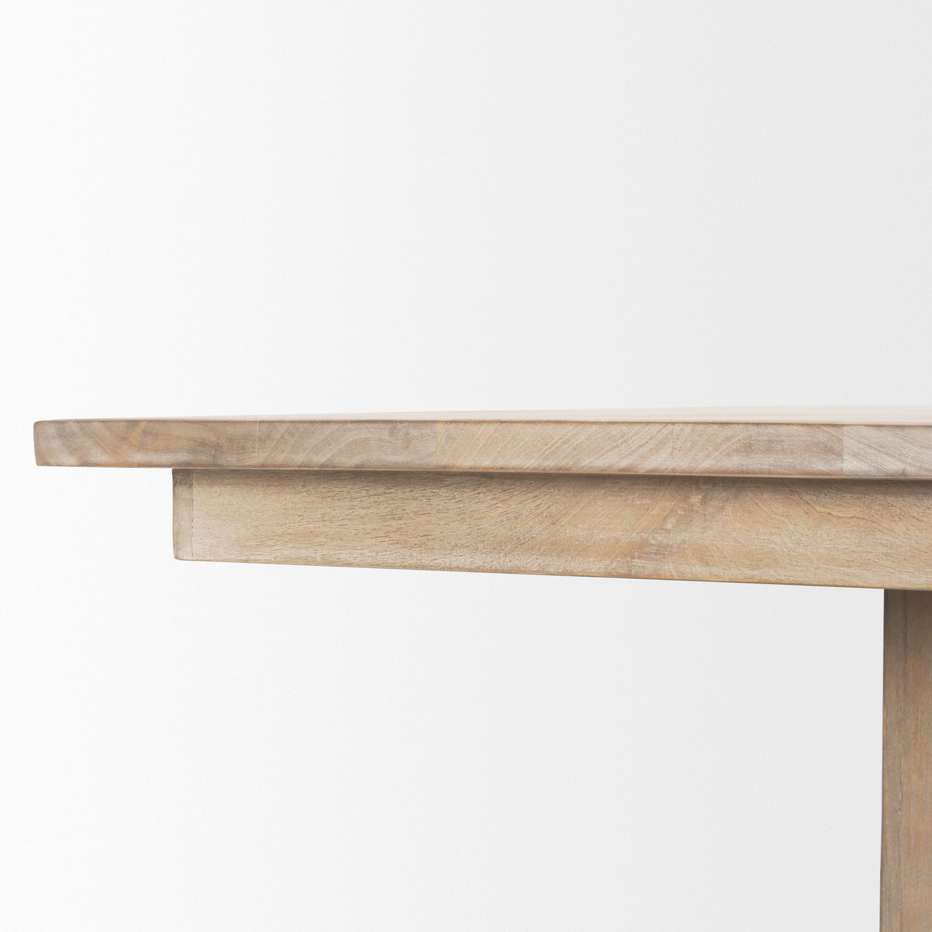 Mercana Shivon Wooden Rectangular Dining Table