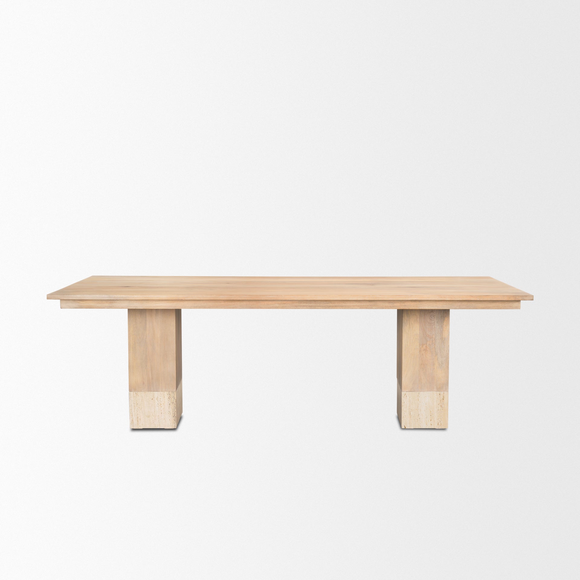 Mercana Shivon Wooden Rectangular Dining Table