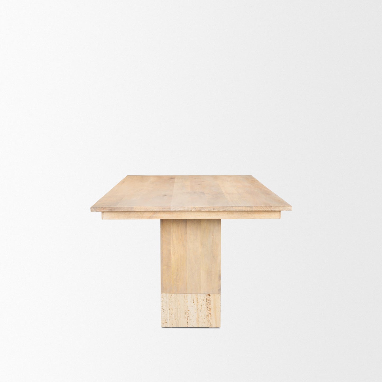 Mercana Shivon Wooden Rectangular Dining Table