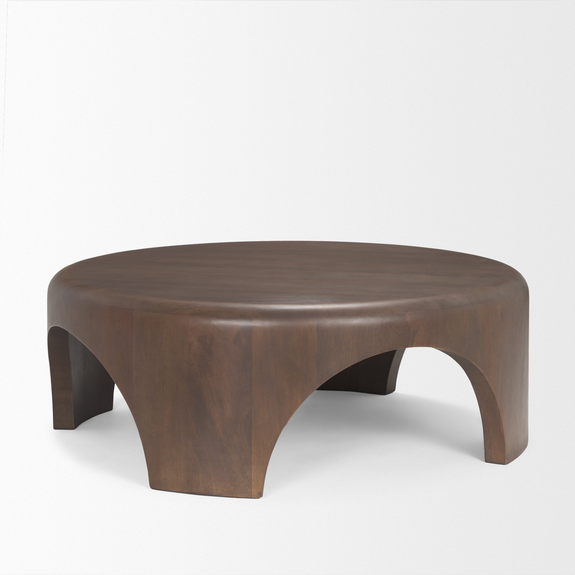 Mercana Shima Arched Legs Round Coffee Table