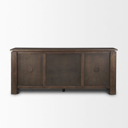 Wallen Three Drawers Wood Sideboard