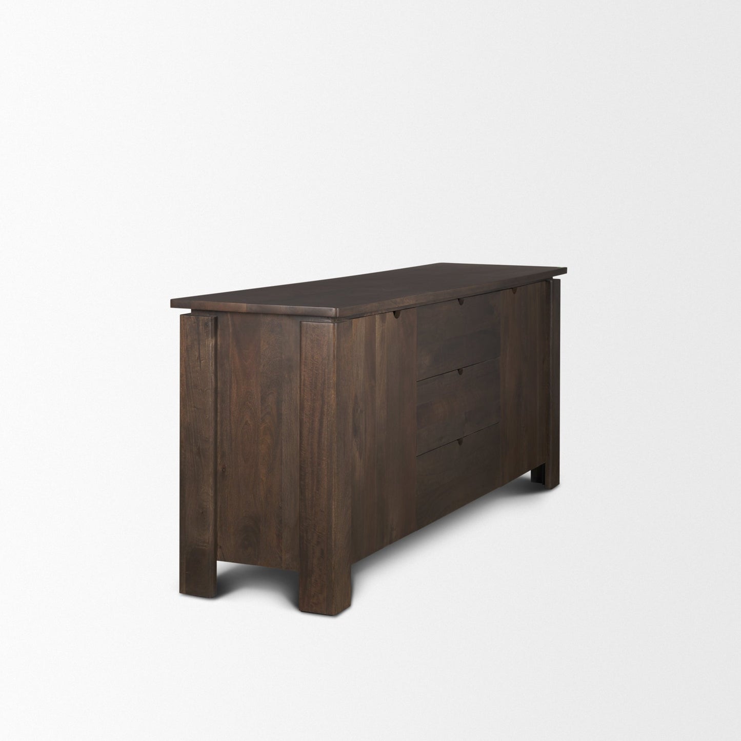 Wallen Three Drawers Wood Sideboard