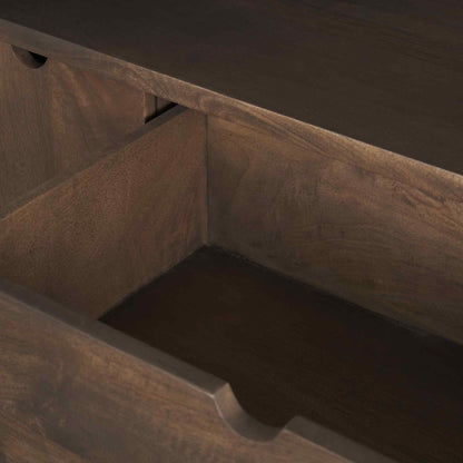 Wallen Three Drawers Wood Sideboard