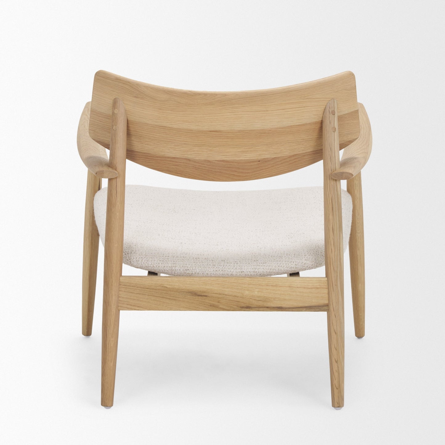 Haggen Cream Fabric Accent Chair