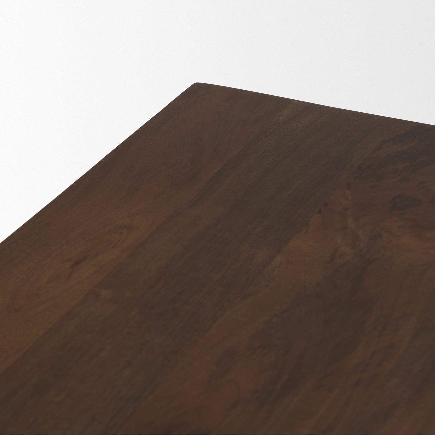 Mercana Wolcott Dark Brown Wooden Dining Bench